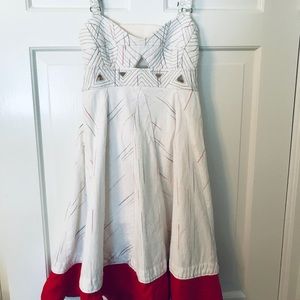 Free People New Romantics Cut Out Sundress Size 0
